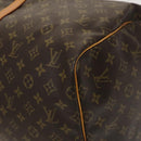 LOUIS VUITTON Monogram Keepall 55 Boston Bag M41424 LV Auth 128986-9