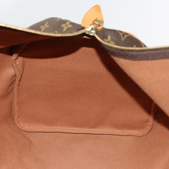 LOUIS VUITTON Monogram Keepall 55 Boston Bag M41424 LV Auth 128986