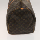 LOUIS VUITTON Monogram Keepall 55 Boston Bag M41424 LV Auth 128986-4