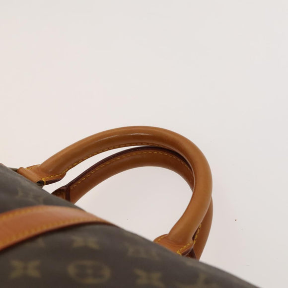 LOUIS VUITTON Monogram Keepall 55 Boston Bag M41424 LV Auth 128986