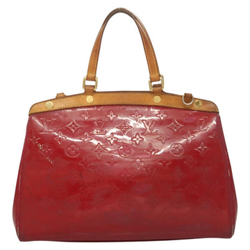 LOUIS VUITTON Vernis Blair MM Hand Bag 2way Rose Andian M91798 LV Auth 128991 - 0
