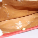 GUCCI Bamboo Hand Bag Suede Leather Red Gold 002 123 0260 Auth 128992-15