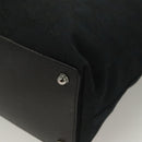 GUCCI GG Canvas Tote Bag Black 139552 Auth 128993-14