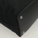 GUCCI GG Canvas Tote Bag Black 139552 Auth 128993-15