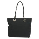 GUCCI GG Canvas Tote Bag Black 139552 Auth 128993-13