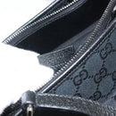 GUCCI GG Canvas Tote Bag Black 139552 Auth 128993-12