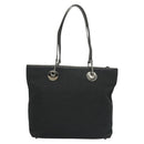 GUCCI GG Canvas Tote Bag Black 139552 Auth 128993-2