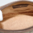 GUCCI GG Supreme Web Sherry Line Bag PVC Beige Gold 89 02 077 Auth 128995-10