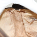 GUCCI GG Supreme Web Sherry Line Bag PVC Beige Gold 89 02 077 Auth 128995-21