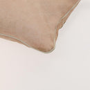 GUCCI GG Canvas Sherry Line Shoulder Bag Pink Gold Auth 128997-8