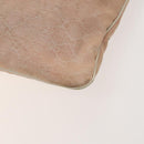 GUCCI GG Canvas Sherry Line Shoulder Bag Pink Gold Auth 128997-16