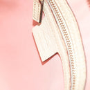 GUCCI GG Canvas Sherry Line Shoulder Bag Pink Gold Auth 128997-18