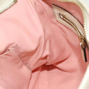 GUCCI GG Canvas Sherry Line Shoulder Bag Pink Gold Auth 128997-18