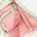 GUCCI GG Canvas Sherry Line Shoulder Bag Pink Gold Auth 128997-19