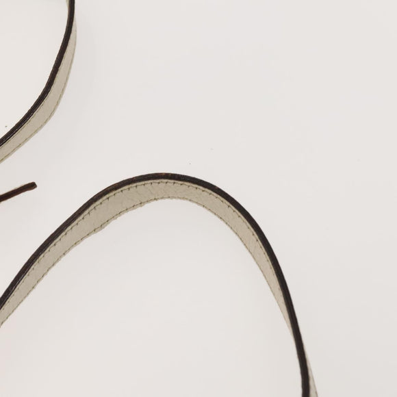 GUCCI GG Canvas Sherry Line Shoulder Bag Pink Gold Auth 128997