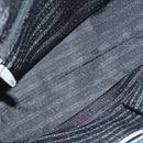 CELINE Tote Bag Leather Silver Auth 129002-16