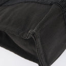 HERMES Her Line PM Backpack Canvas Gray Silver Auth 129003-14