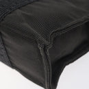 HERMES Her Line PM Backpack Canvas Gray Silver Auth 129003-12