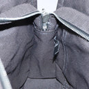 HERMES Her Line PM Backpack Canvas Gray Silver Auth 129003-17