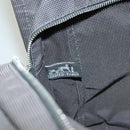 HERMES Her Line MM Hand Bag Canvas Gray Auth 129004-18