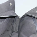 HERMES Her Line MM Hand Bag Canvas Gray Auth 129004-19