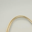 BALLY Shoulder Bag Leather Champagne Gold Auth 129006-8