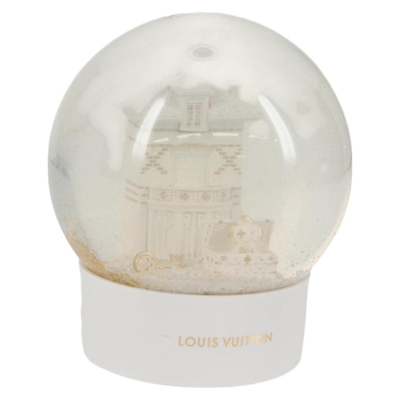 LOUIS VUITTON Vivienne Snow Globe VIP Only Clear White LV Auth 129009M