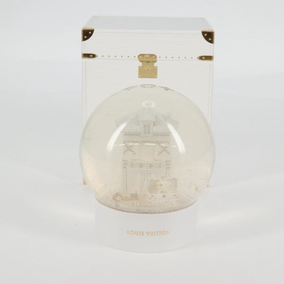LOUIS VUITTON Vivienne Snow Globe VIP Only Clear White LV Auth 129009M