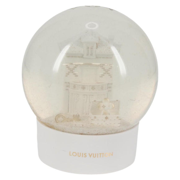 LOUIS VUITTON Vivienne Snow Globe VIP Only Clear White LV Auth 129009M