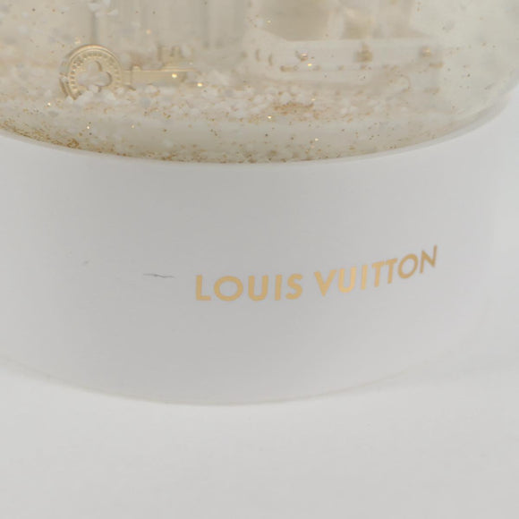 LOUIS VUITTON Vivienne Snow Globe VIP Only Clear White LV Auth 129009M