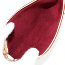 LOUIS VUITTON Multicolor Pochette Accessoires Pouch White M92649 LV Auth 129011V-10