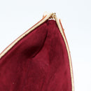 LOUIS VUITTON Multicolor Pochette Accessoires Pouch White M92649 LV Auth 129011V-20