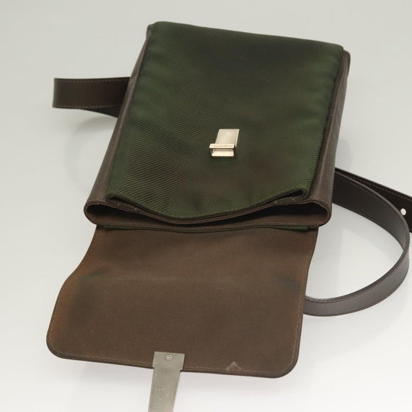 LOUIS VUITTON Taiga Saratov PM Shoulder Bag Grizzly M30898 LV Auth 129021