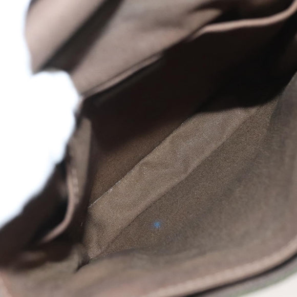 LOUIS VUITTON Taiga Saratov PM Shoulder Bag Grizzly M30898 LV Auth 129021