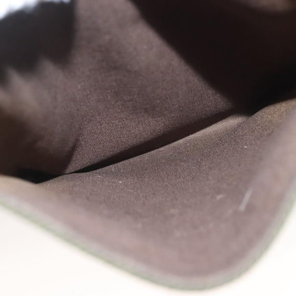 LOUIS VUITTON Taiga Saratov PM Shoulder Bag Grizzly M30898 LV Auth 129021