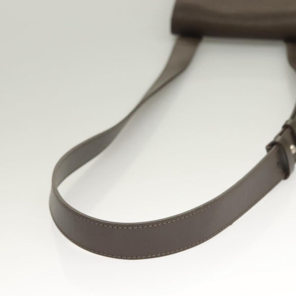 LOUIS VUITTON Taiga Saratov PM Shoulder Bag Grizzly M30898 LV Auth 129021