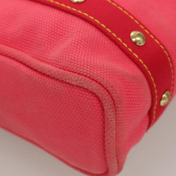 LOUIS VUITTON Antigua Cabas MM Tote Bag Pink M40085 LV Auth 129032