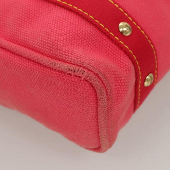 LOUIS VUITTON Antigua Cabas MM Tote Bag Pink M40085 LV Auth 129032