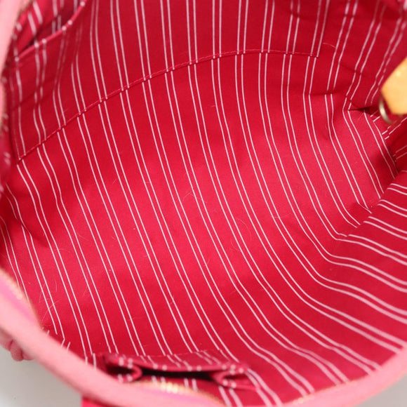 LOUIS VUITTON Antigua Cabas MM Tote Bag Pink M40085 LV Auth 129032