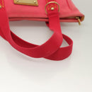 LOUIS VUITTON Antigua Cabas MM Tote Bag Pink M40085 LV Auth 129032-7