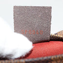 LOUIS VUITTON Damier Ebene Trousse Makeup Pouch N51982 LV Auth 129046V-11