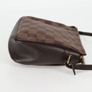 LOUIS VUITTON Damier Ebene Trousse Makeup Pouch N51982 LV Auth 129046V-4