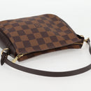 LOUIS VUITTON Damier Ebene Trousse Makeup Pouch N51982 LV Auth 129046V-6