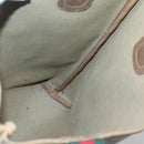 GUCCI GG Supreme Web Sherry Line Tote Bag PVC Beige Red 40 02 003 Auth 129047-18