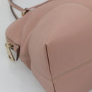 GUCCI Brie Shoulder Bag Leather Gold Pink 323673 Auth 129062-14