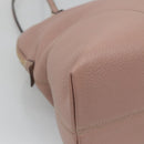 GUCCI Brie Shoulder Bag Leather Gold Pink 323673 Auth 129062-16
