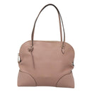 GUCCI Brie Shoulder Bag Leather Gold Pink 323673 Auth 129062-13