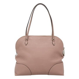 GUCCI Brie Shoulder Bag Leather Gold Pink 323673 Auth 129062 - 0