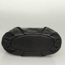 MCM Vicetos Logogram Hand Bag Leather 2way Black Auth 129065-5