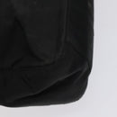 PRADA Shoulder Bag Nylon Black Silver Auth 129067-16